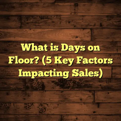 What is Days on Floor? (5 Key Factors Impacting Sales)