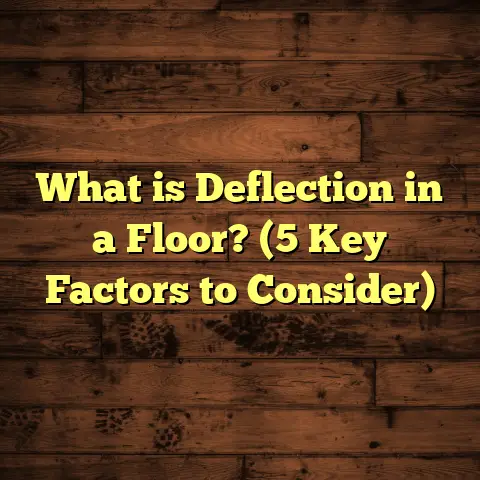 What is Deflection in a Floor? (5 Key Factors to Consider)