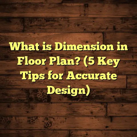 What is Dimension in Floor Plan? (5 Key Tips for Accurate Design)