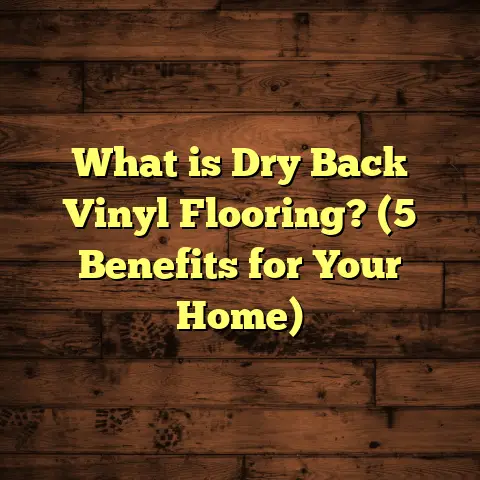 What is Dry Back Vinyl Flooring? (5 Benefits for Your Home)