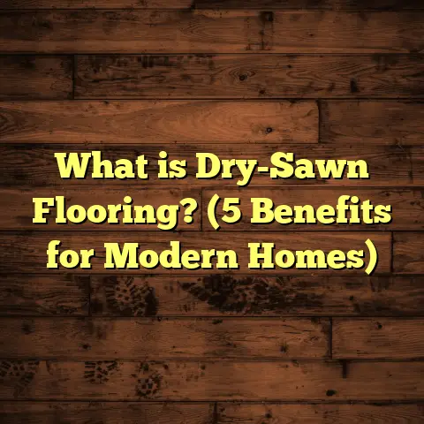 What is Dry-Sawn Flooring? (5 Benefits for Modern Homes)