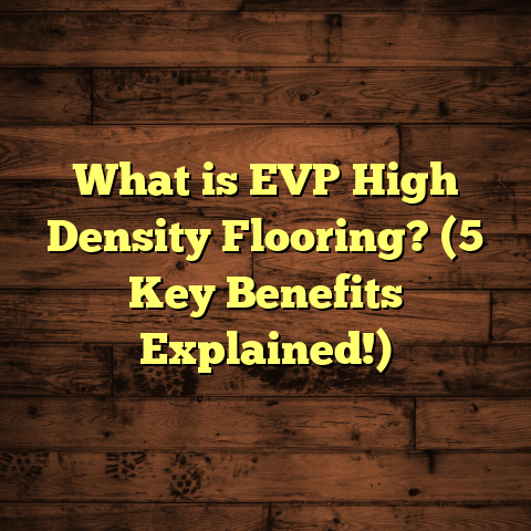 What is EVP High Density Flooring? (5 Key Benefits Explained!)