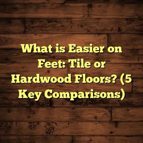What is Easier on Feet: Tile or Hardwood Floors? (5 Key Comparisons)
