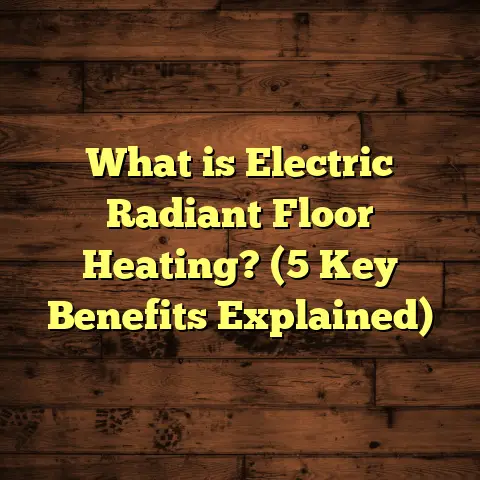 What is Electric Radiant Floor Heating? (5 Key Benefits Explained)