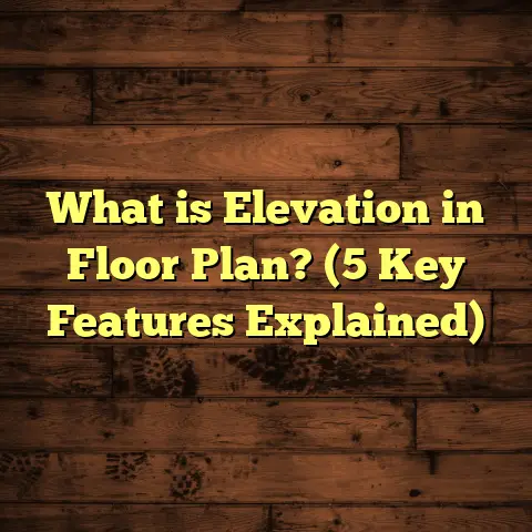 What is Elevation in Floor Plan? (5 Key Features Explained)