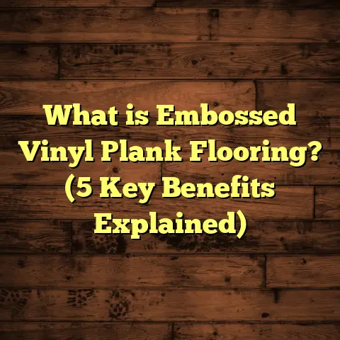 What is Embossed Vinyl Plank Flooring? (5 Key Benefits Explained)