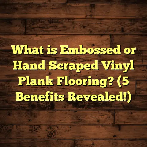 What is Embossed or Hand Scraped Vinyl Plank Flooring? (5 Benefits Revealed!)