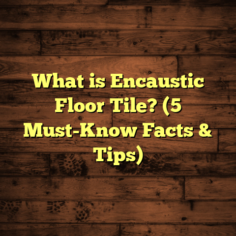 What is Encaustic Floor Tile? (5 Must-Know Facts & Tips)