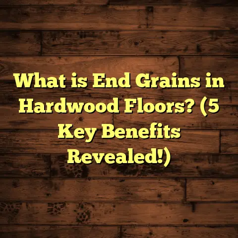 What is End Grains in Hardwood Floors? (5 Key Benefits Revealed!)