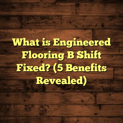 What is Engineered Flooring B Shift Fixed? (5 Benefits Revealed)