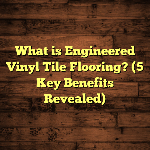 What is Engineered Vinyl Tile Flooring? (5 Key Benefits Revealed)