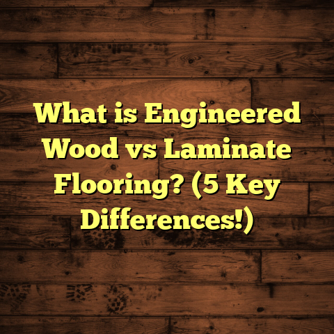 What is Engineered Wood vs Laminate Flooring? (5 Key Differences!)
