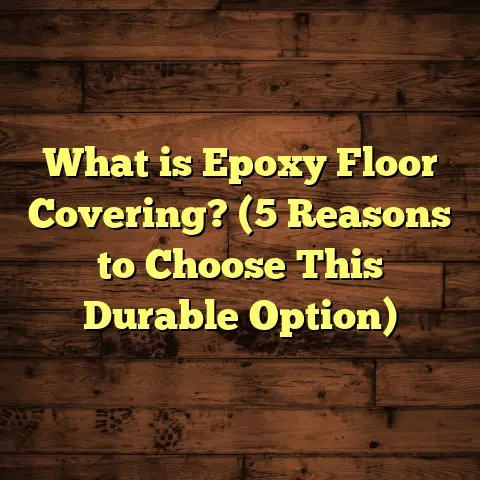 What is Epoxy Floor Covering? (5 Reasons to Choose This Durable Option)