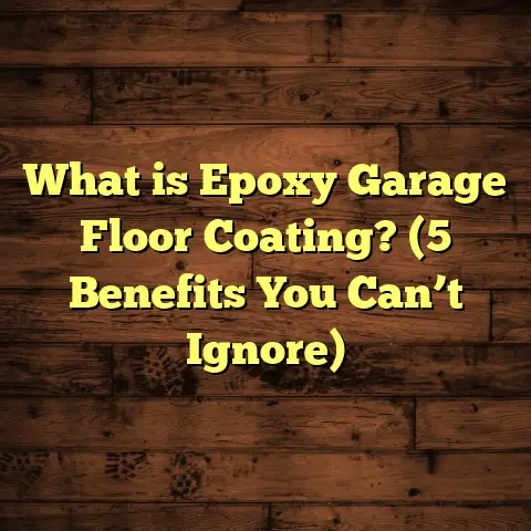 What is Epoxy Garage Floor Coating? (5 Benefits You Can’t Ignore)