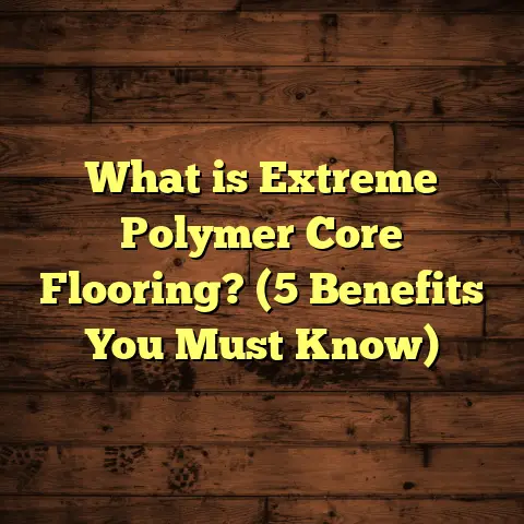 What is Extreme Polymer Core Flooring? (5 Benefits You Must Know)