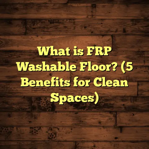What is FRP Washable Floor? (5 Benefits for Clean Spaces)