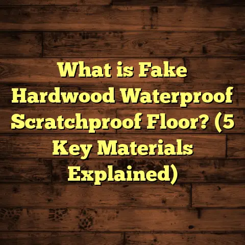What is Fake Hardwood Waterproof Scratchproof Floor? (5 Key Materials Explained)