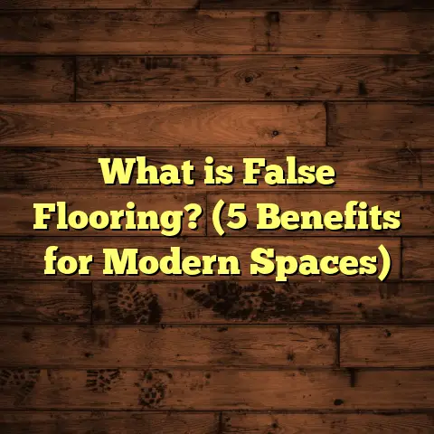 What is False Flooring? (5 Benefits for Modern Spaces)