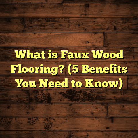 What is Faux Wood Flooring? (5 Benefits You Need to Know)