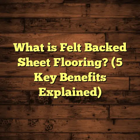 What is Felt Backed Sheet Flooring? (5 Key Benefits Explained)