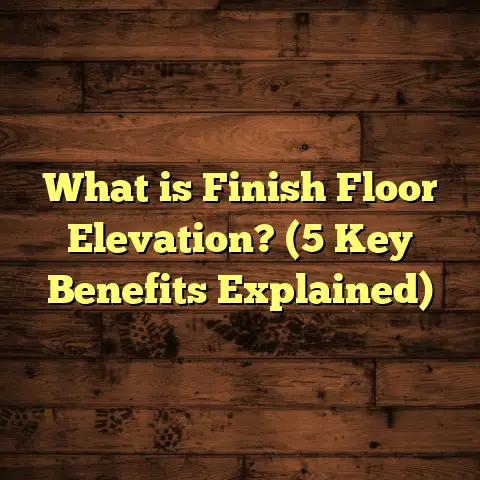 What is Finish Floor Elevation? (5 Key Benefits Explained)