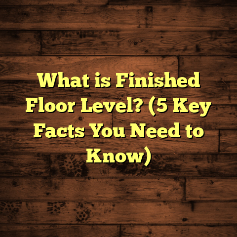 What is Finished Floor Level? (5 Key Facts You Need to Know)
