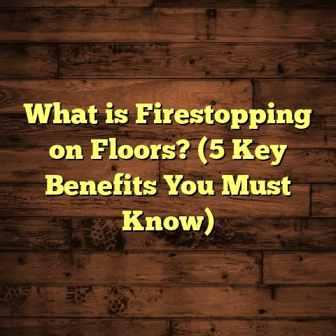 What is Firestopping on Floors? (5 Key Benefits You Must Know)