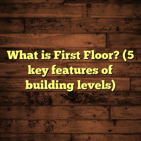 What is First Floor? (5 key features of building levels)