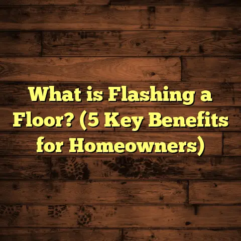What is Flashing a Floor? (5 Key Benefits for Homeowners)