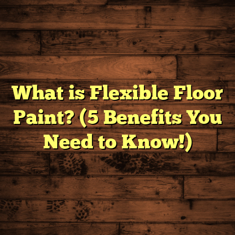 What is Flexible Floor Paint? (5 Benefits You Need to Know!)