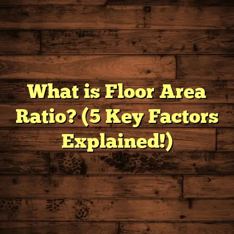 What is Floor Area Ratio? (5 Key Factors Explained!)