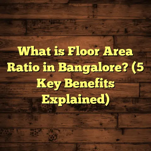 What is Floor Area Ratio in Bangalore? (5 Key Benefits Explained)