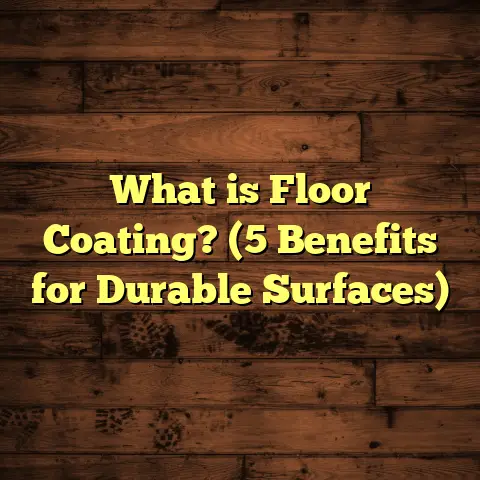 What is Floor Coating? (5 Benefits for Durable Surfaces)