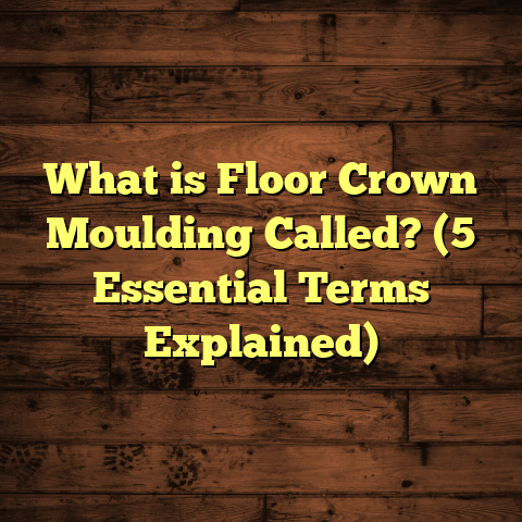 What is Floor Crown Moulding Called? (5 Essential Terms Explained)