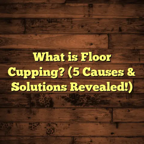 What is Floor Cupping? (5 Causes & Solutions Revealed!)