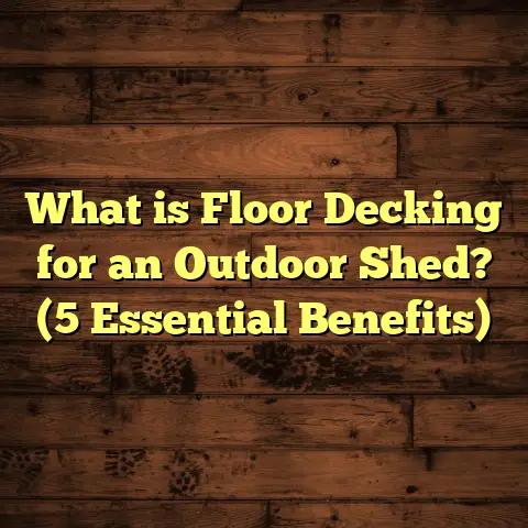 What is Floor Decking for an Outdoor Shed? (5 Essential Benefits)