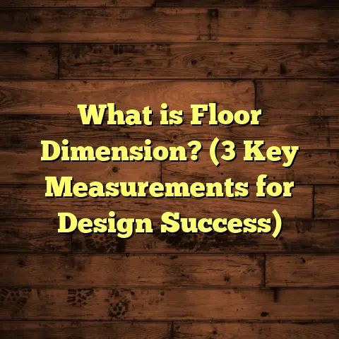 What is Floor Dimension? (3 Key Measurements for Design Success)