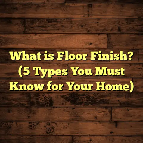 What is Floor Finish? (5 Types You Must Know for Your Home)