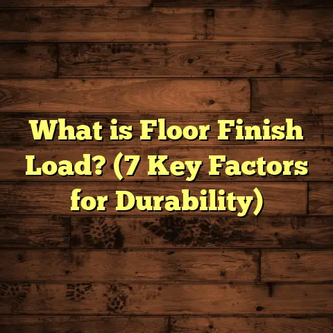 What is Floor Finish Load? (7 Key Factors for Durability)
