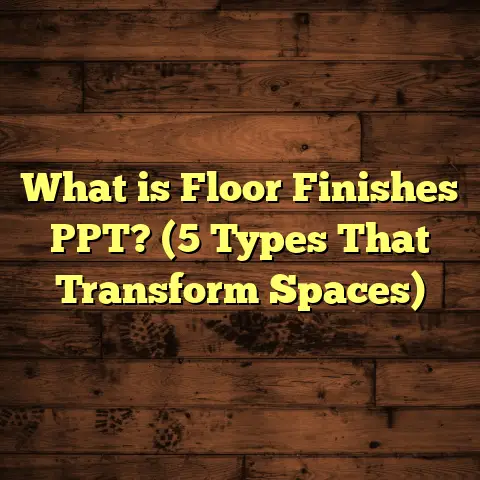 What is Floor Finishes PPT? (5 Types That Transform Spaces)
