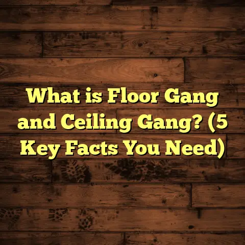 What is Floor Gang and Ceiling Gang? (5 Key Facts You Need)