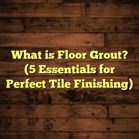 What is Floor Grout? (5 Essentials for Perfect Tile Finishing)