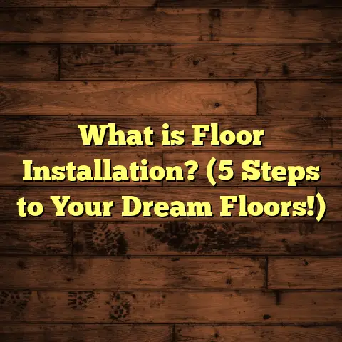 What is Floor Installation? (5 Steps to Your Dream Floors!)