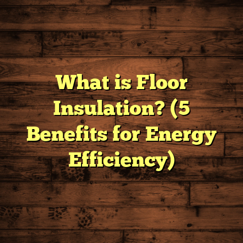 What is Floor Insulation? (5 Benefits for Energy Efficiency)