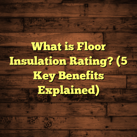 What is Floor Insulation Rating? (5 Key Benefits Explained)