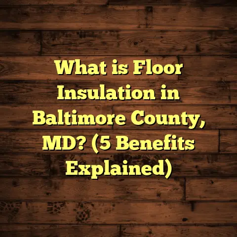 What is Floor Insulation in Baltimore County, MD? (5 Benefits Explained)