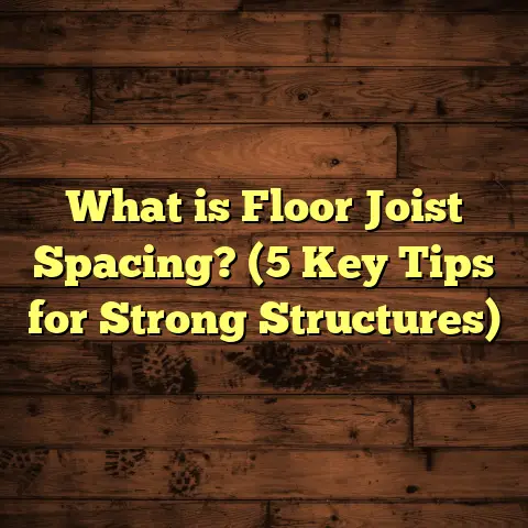 What is Floor Joist Spacing? (5 Key Tips for Strong Structures)