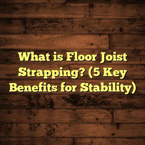 What is Floor Joist Strapping? (5 Key Benefits for Stability)