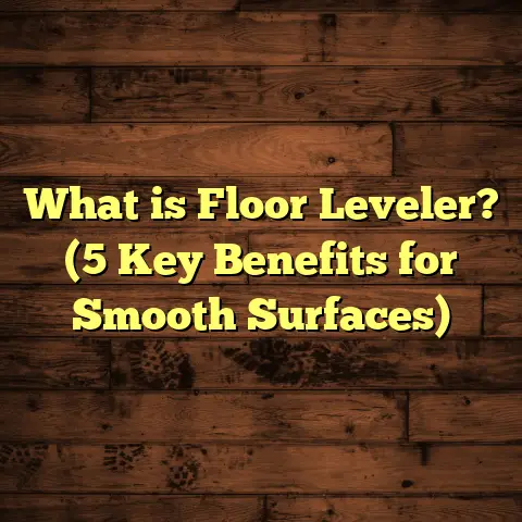 What is Floor Leveler? (5 Key Benefits for Smooth Surfaces)