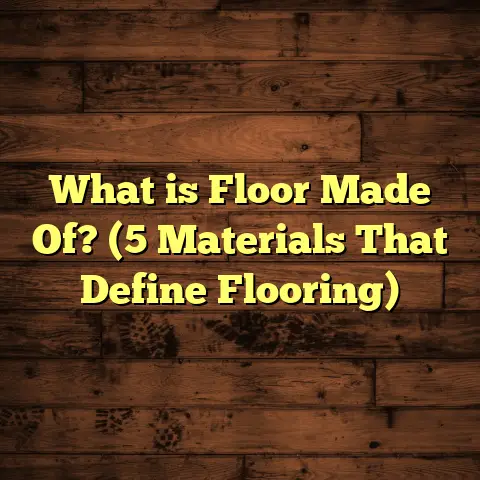 What is Floor Made Of? (5 Materials That Define Flooring)